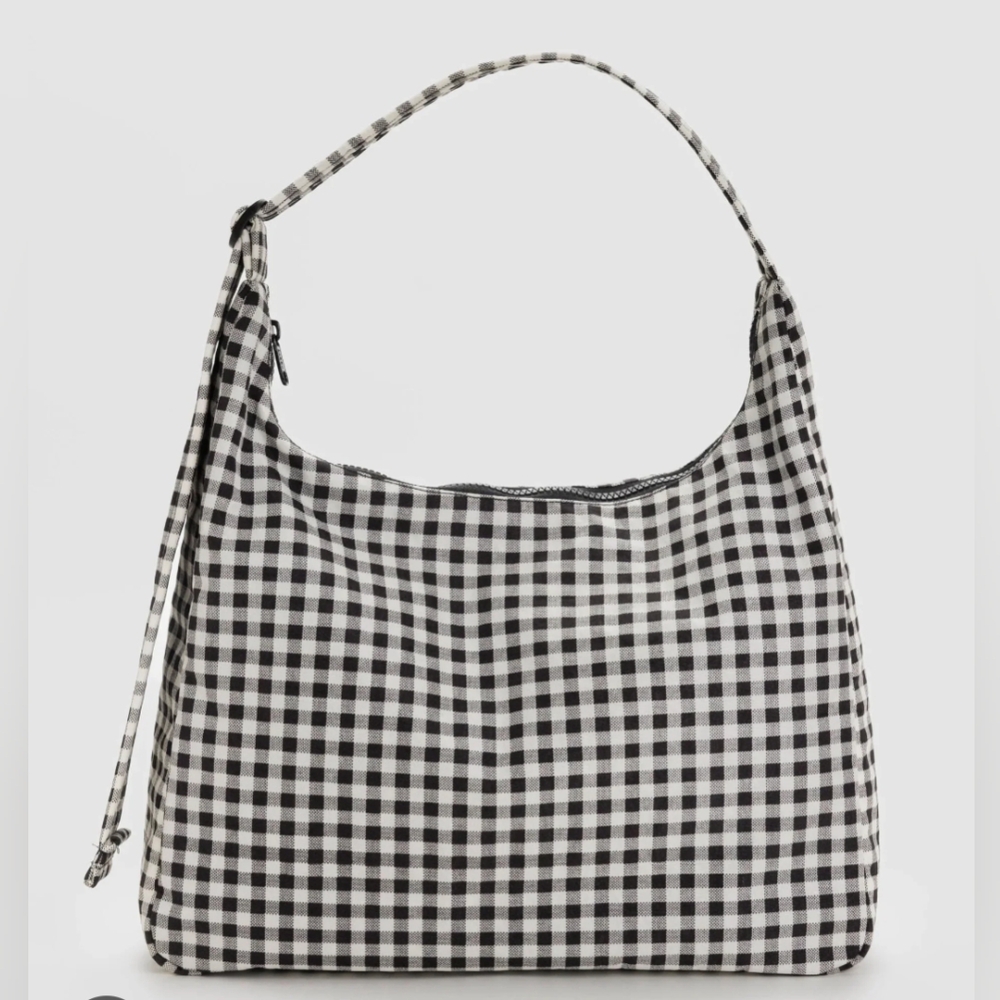 Baggu Nylon Shoulder Bag Gingham